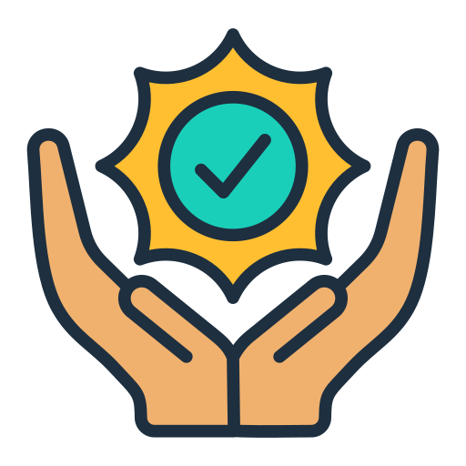 Service warranty icon